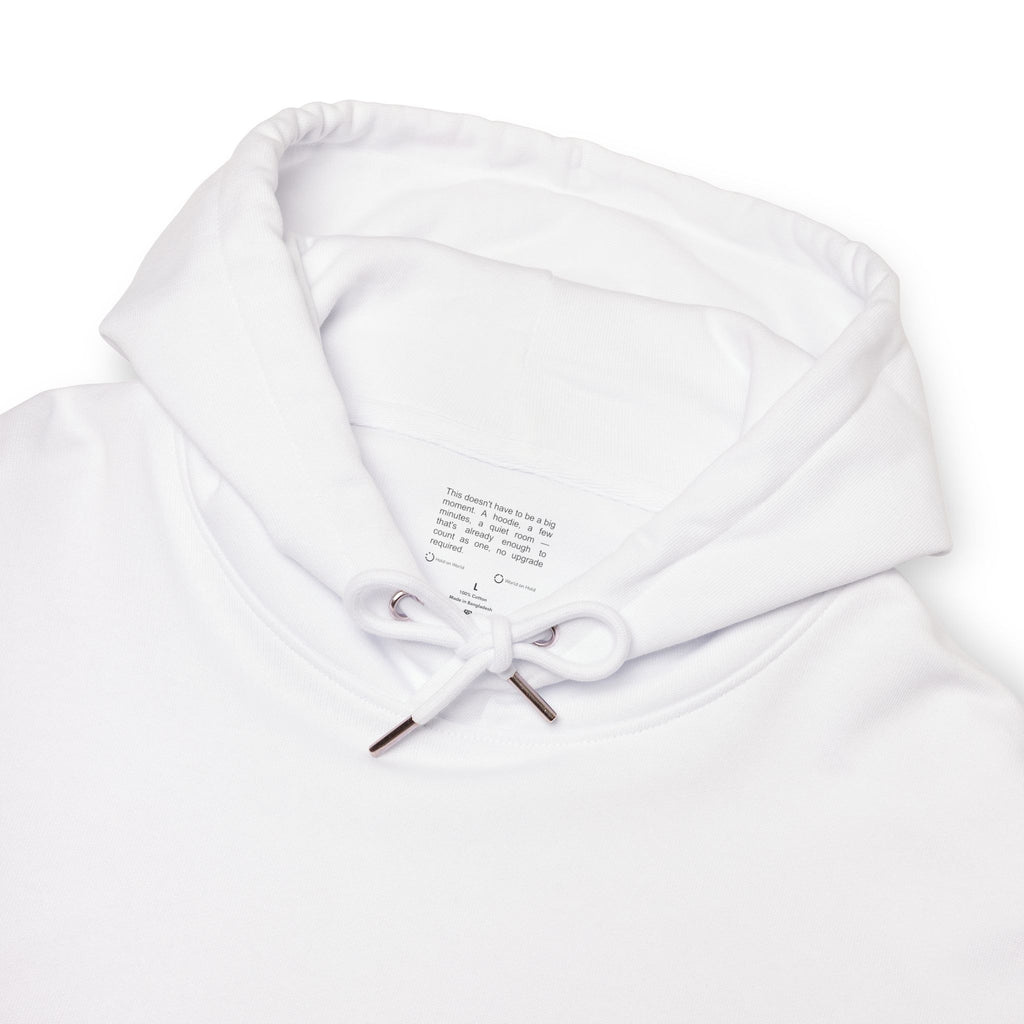 Small Pauses Count — Organic Cotton Oversized Hoodie