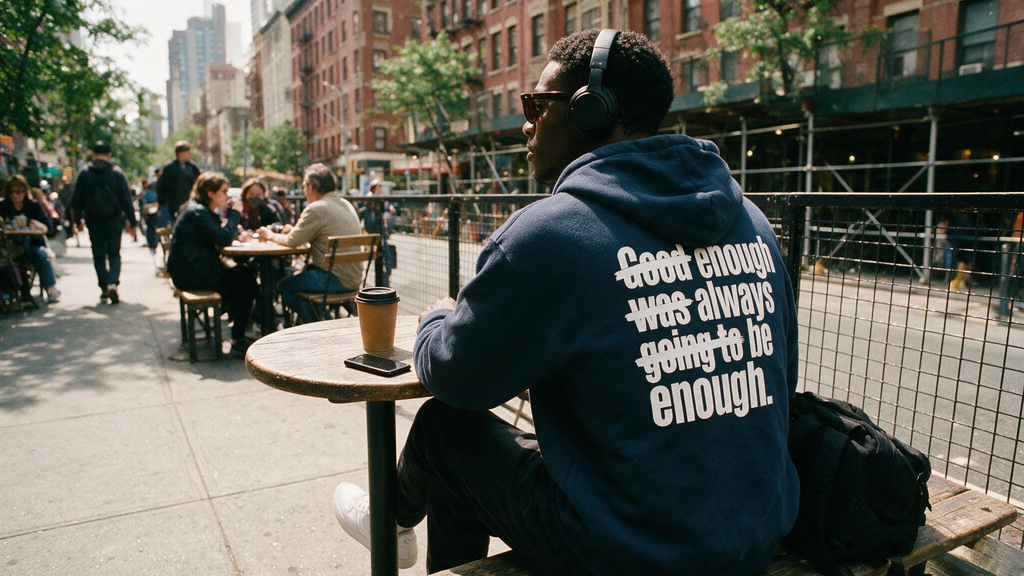 Already Enough – Aesthetic Oversized Hoodie