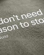 No Reason Hoodie — Wonderwall Heavyweight Collection