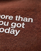 More Than Done Hoodie — Wonderwall Relaxed Collection