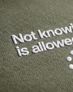 Not Knowing Yet Hoodie — Wonderwall Relaxed Collection