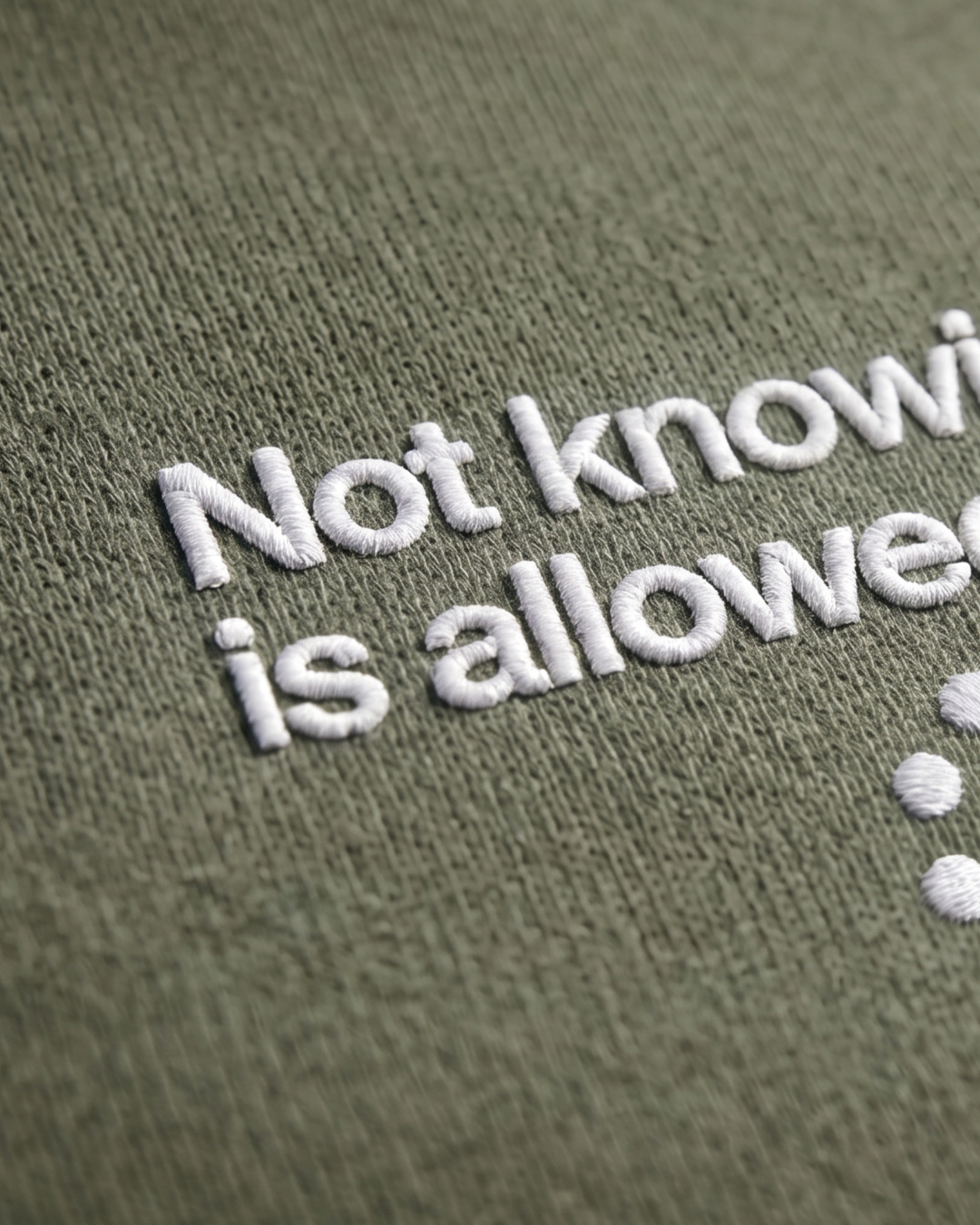 Not Knowing Yet Hoodie — Wonderwall Relaxed Collection