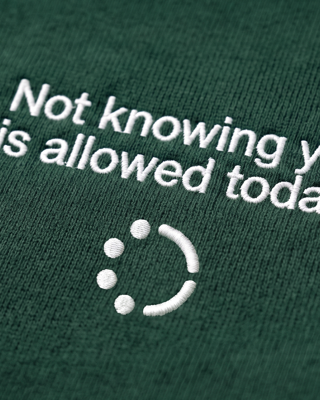Not Knowing Yet Hoodie — Wonderwall Relaxed Collection