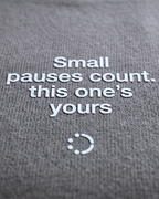 Small Pauses Count Sweatshirt — Wonderwall Everyday Collection