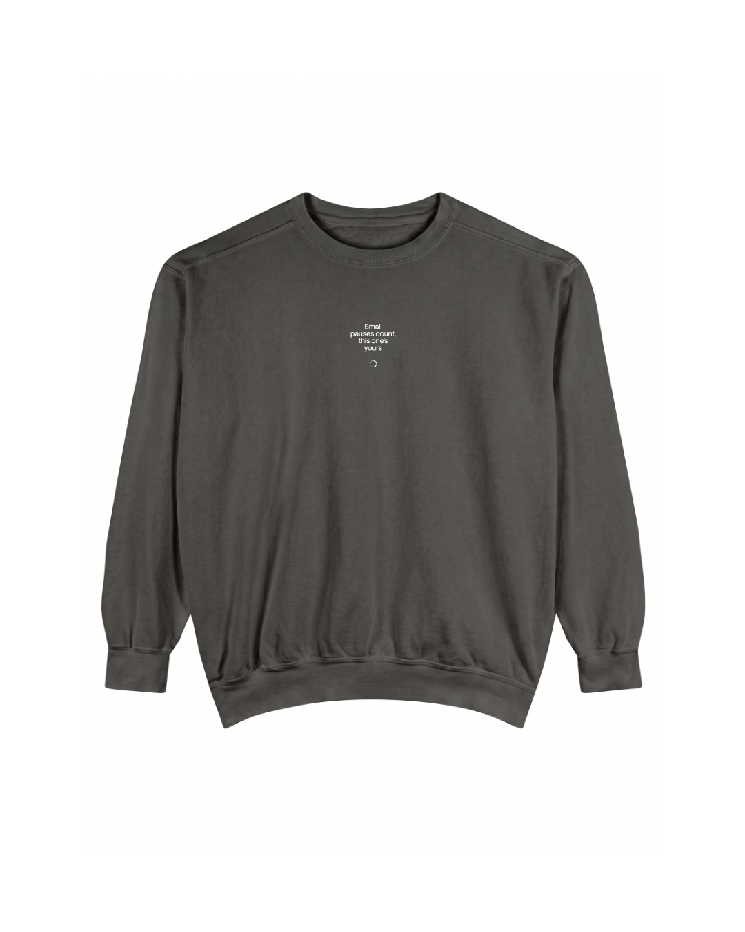 Small Pauses Count Sweatshirt — Wonderwall Everyday Collection