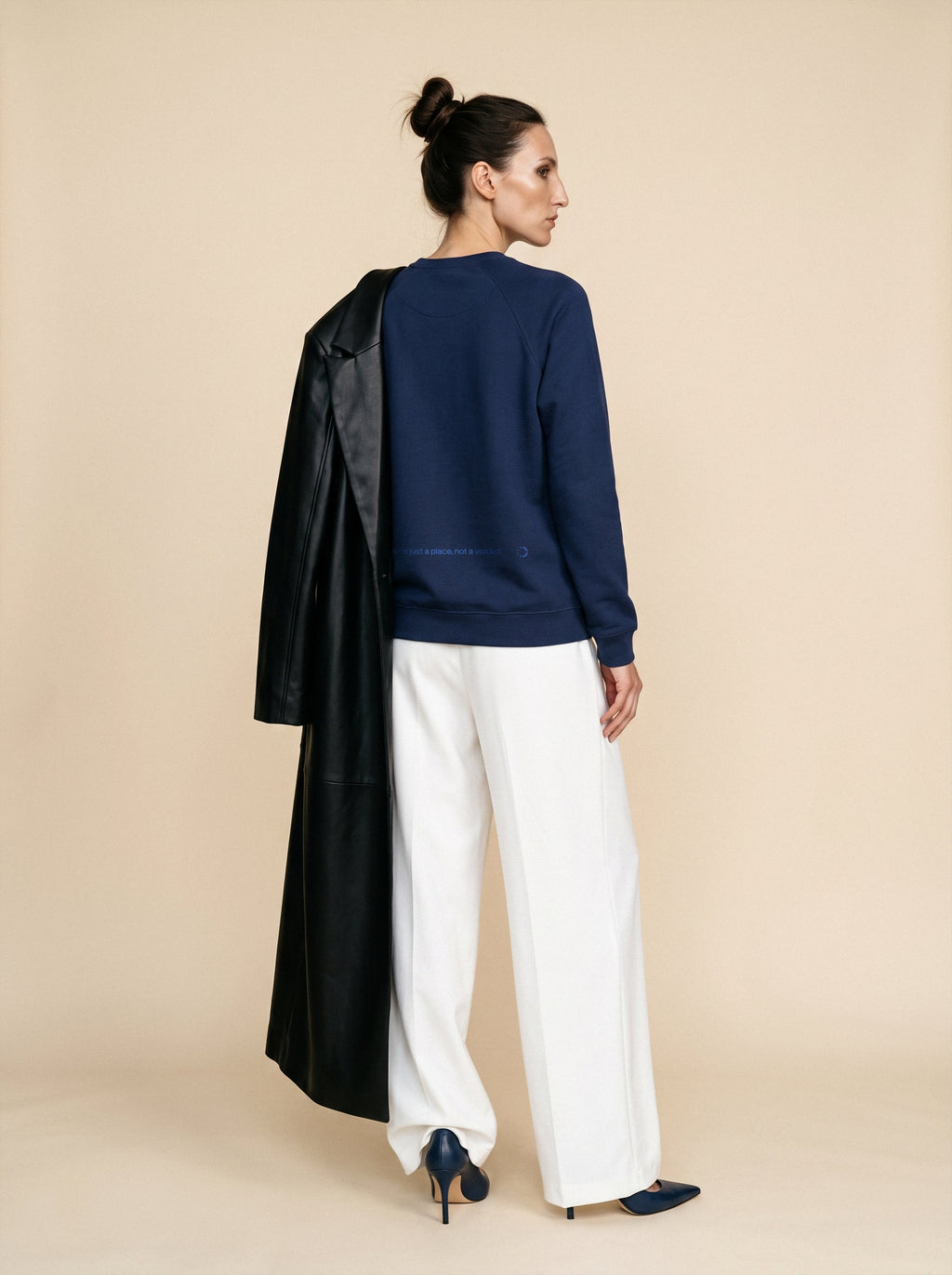 Behind Isn't A Verdict Crewneck — Wonderwall Base Layer