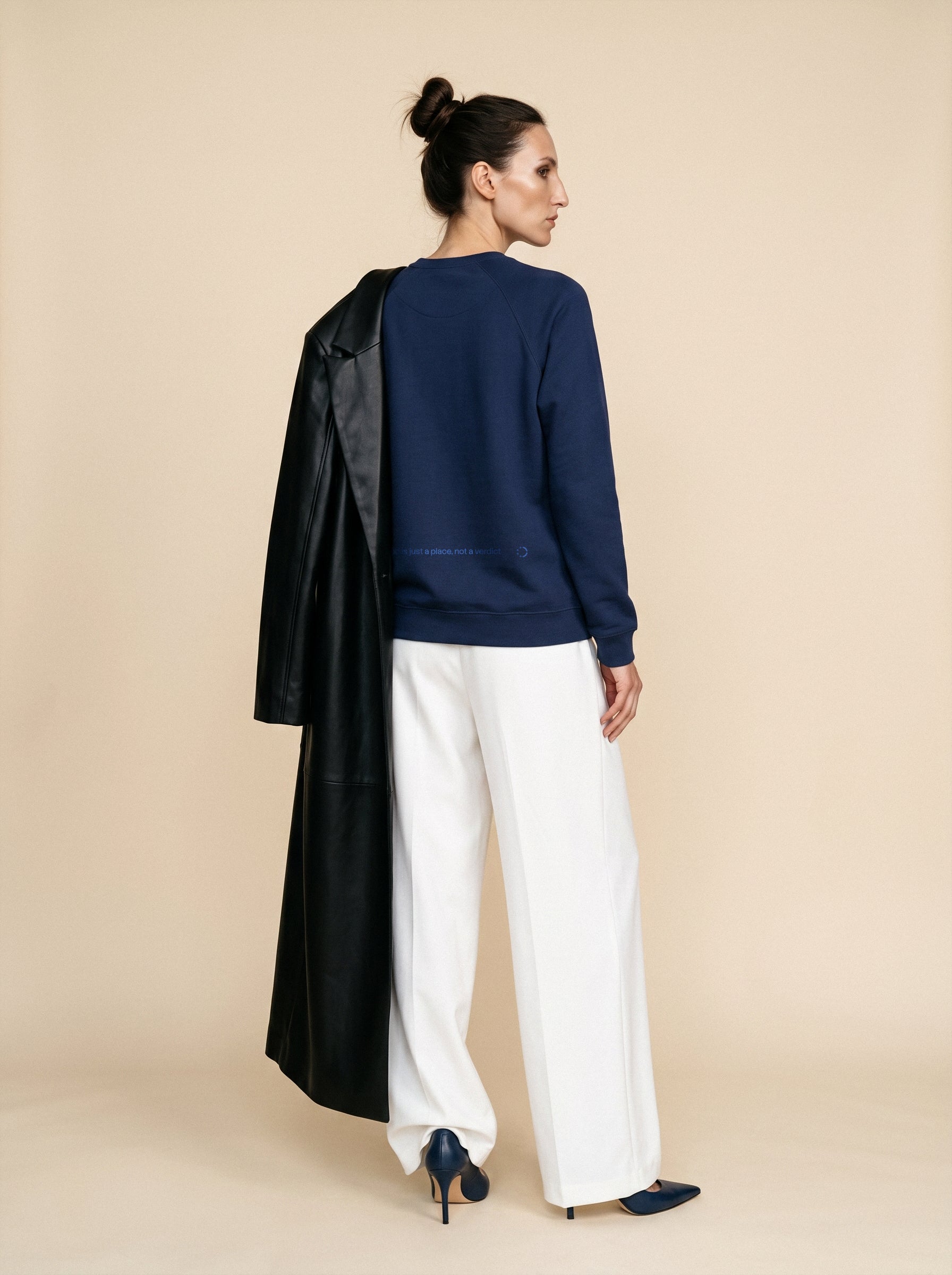 Behind Isn't A Verdict Crewneck — Wonderwall Base Layer