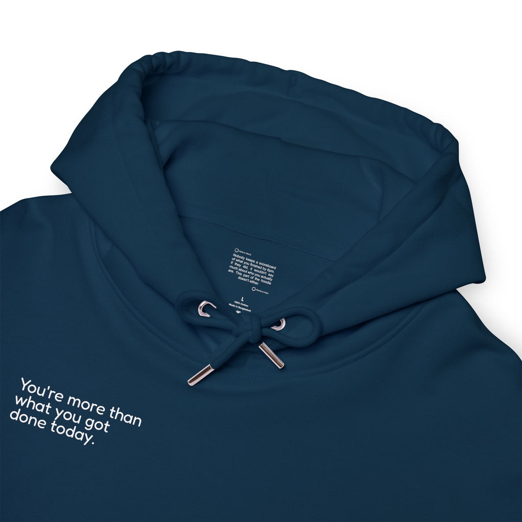 More Than Done — Oversized Organic Cotton Hoodie