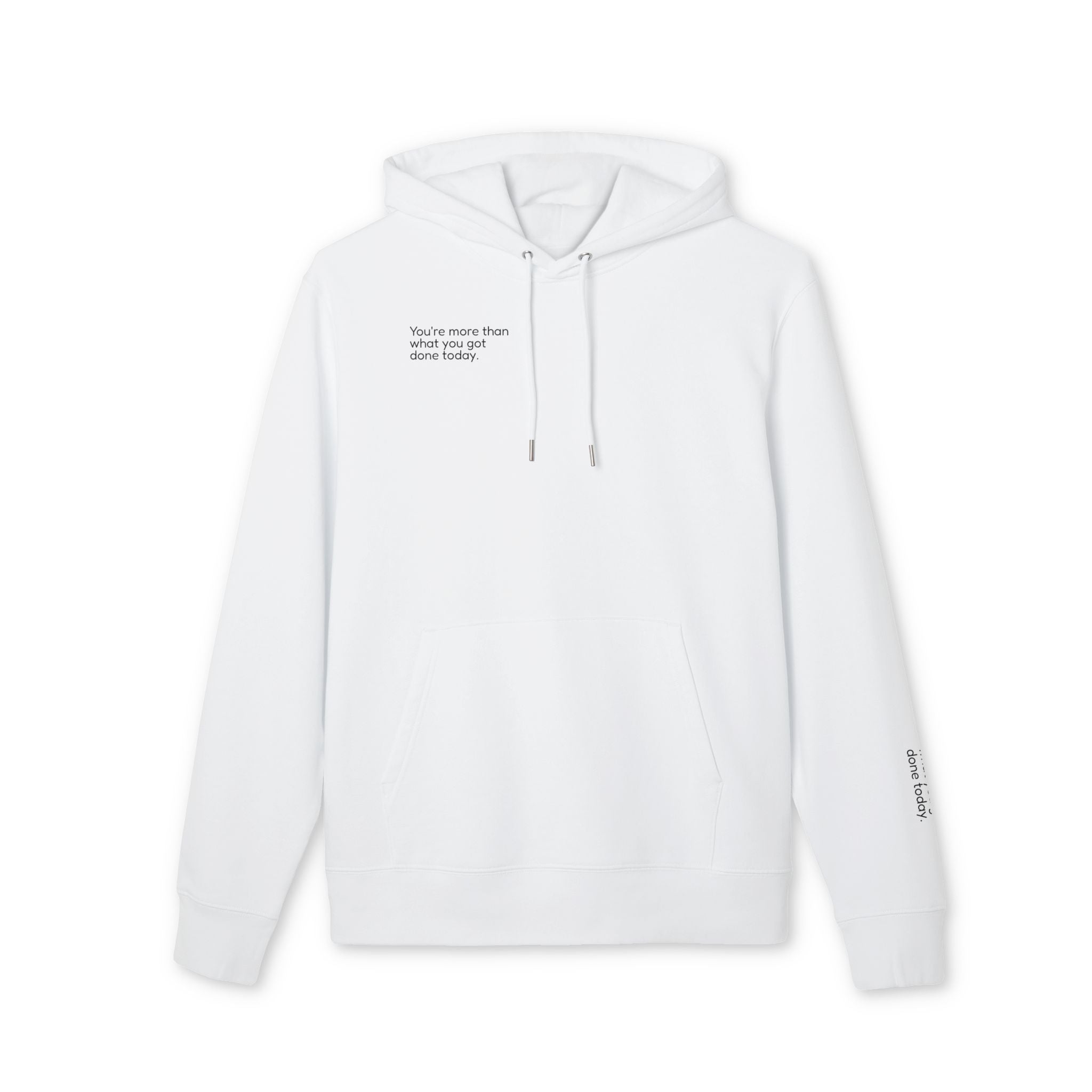 More Than Done — Oversized Organic Cotton Hoodie